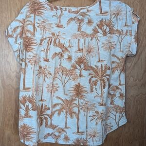 Tropical Print Women's Top